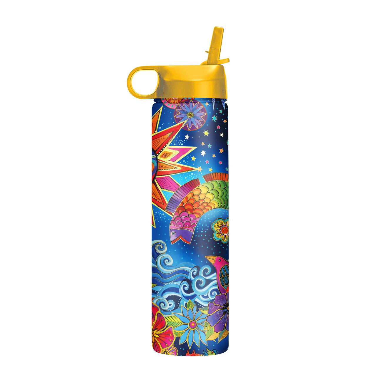 24 oz Water Bottle - Laurel Burch "Celestial Magic" - Glamourous Grace