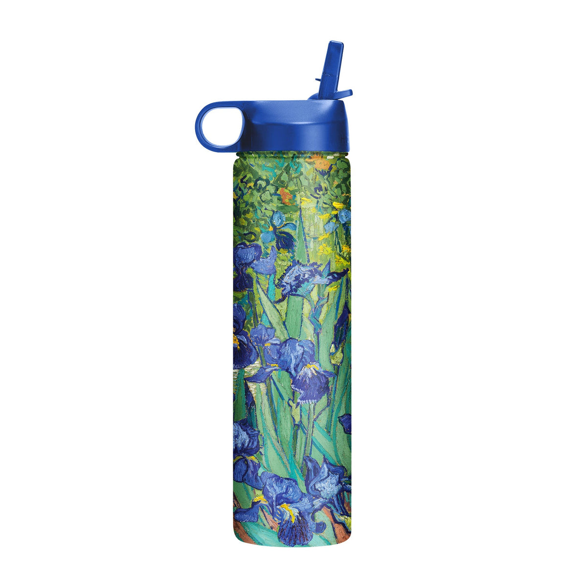 24 oz Water Bottle - van Gogh "Irises" - Glamourous Grace