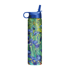 24 oz Water Bottle - van Gogh "Irises"