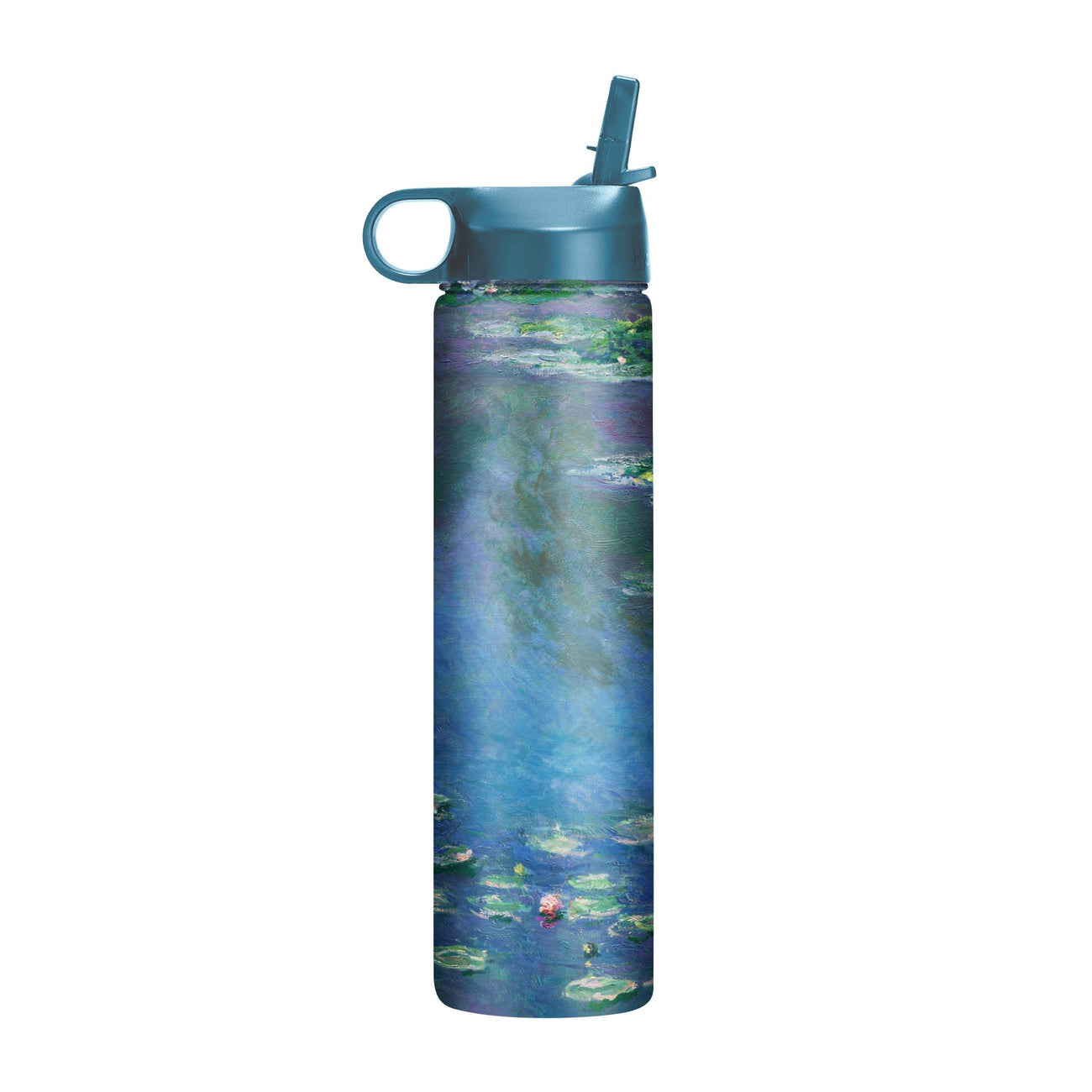 24 oz Water Bottle - Monet "Water Lilies" - Glamourous Grace