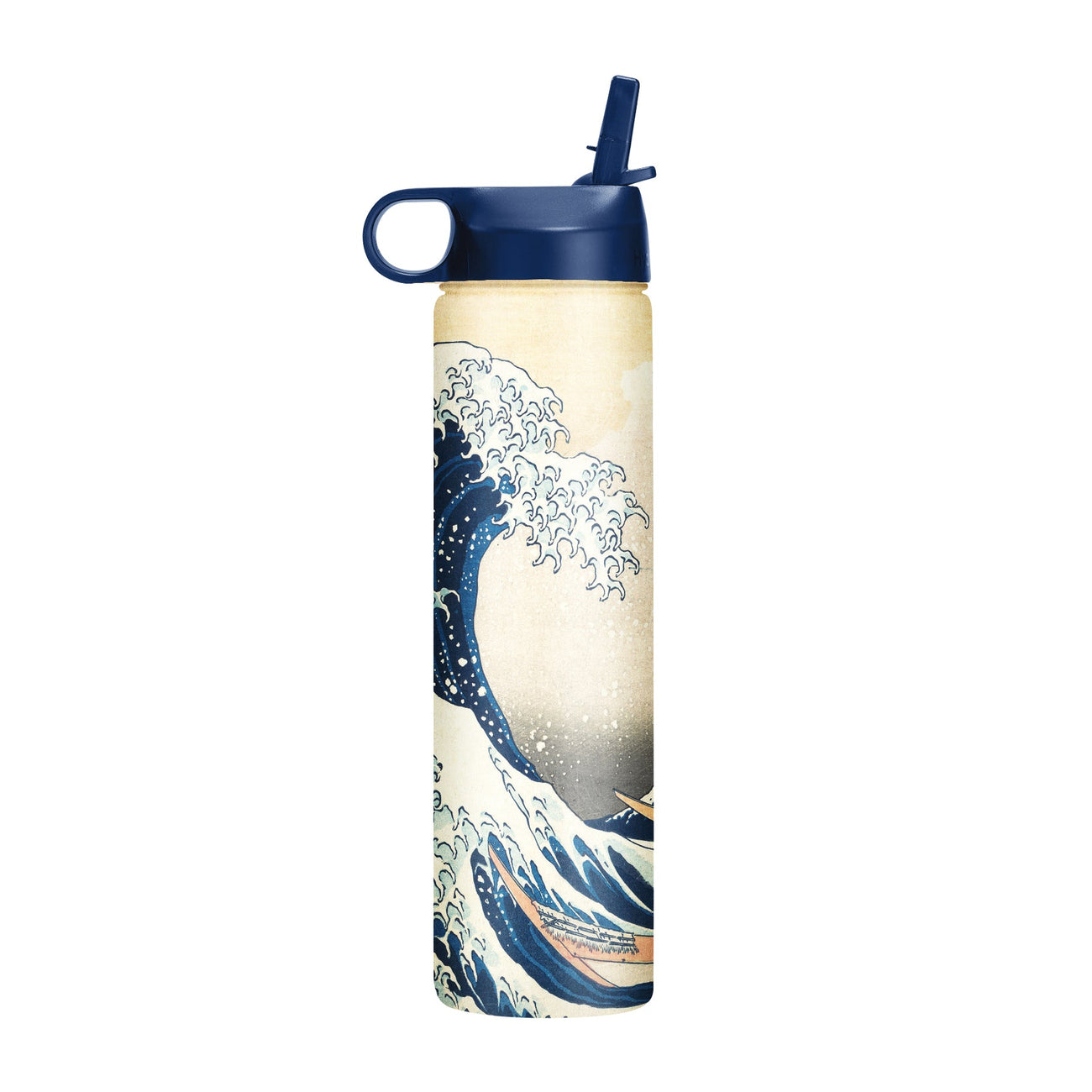 24 oz Water Bottle - Hokusai "The Great Wave" - Glamourous Grace