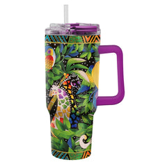 30 oz Tumbler - Laurel Burch "Jungle Song"