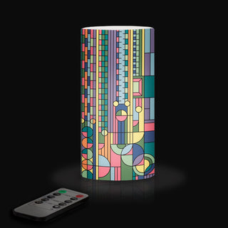 Frank Lloyd Wright Saguaro Forms 6" LED Candle – Battery Operated, Flickering
