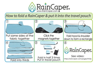 van Gogh Irises Reversible Rain Cape – Lightweight Hooded Wrap for Women