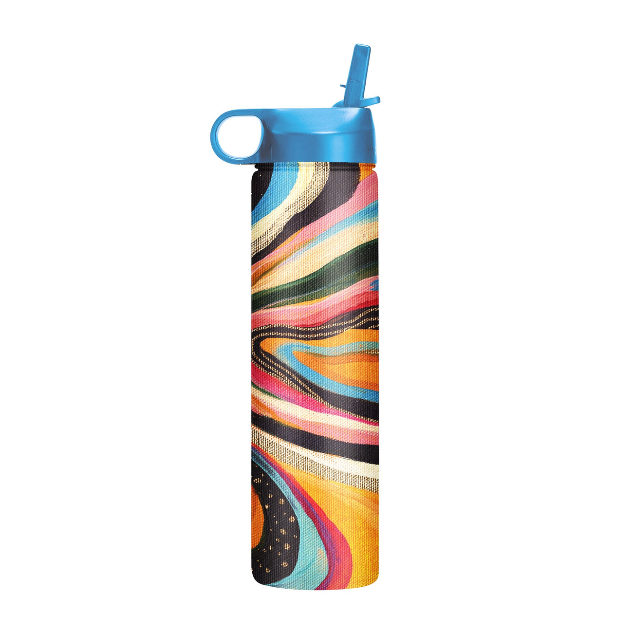 24 oz Water Bottle - EttaVee "Abstract 1" - Glamourous Grace