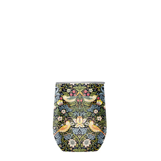 12 oz Stemless Wine Tumbler - William Morris "Strawberry Thief"