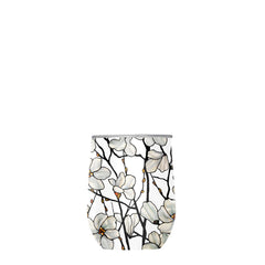 12 oz Stemless Wine Tumbler - Tiffany "Magnolia"
