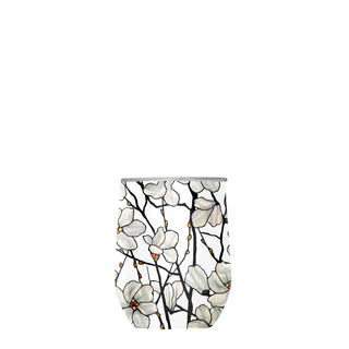 12 oz Stemless Wine Tumbler - Tiffany "Magnolia"