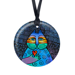 Laurel Burch Wishing Love Porcelain Keepsake Ornament