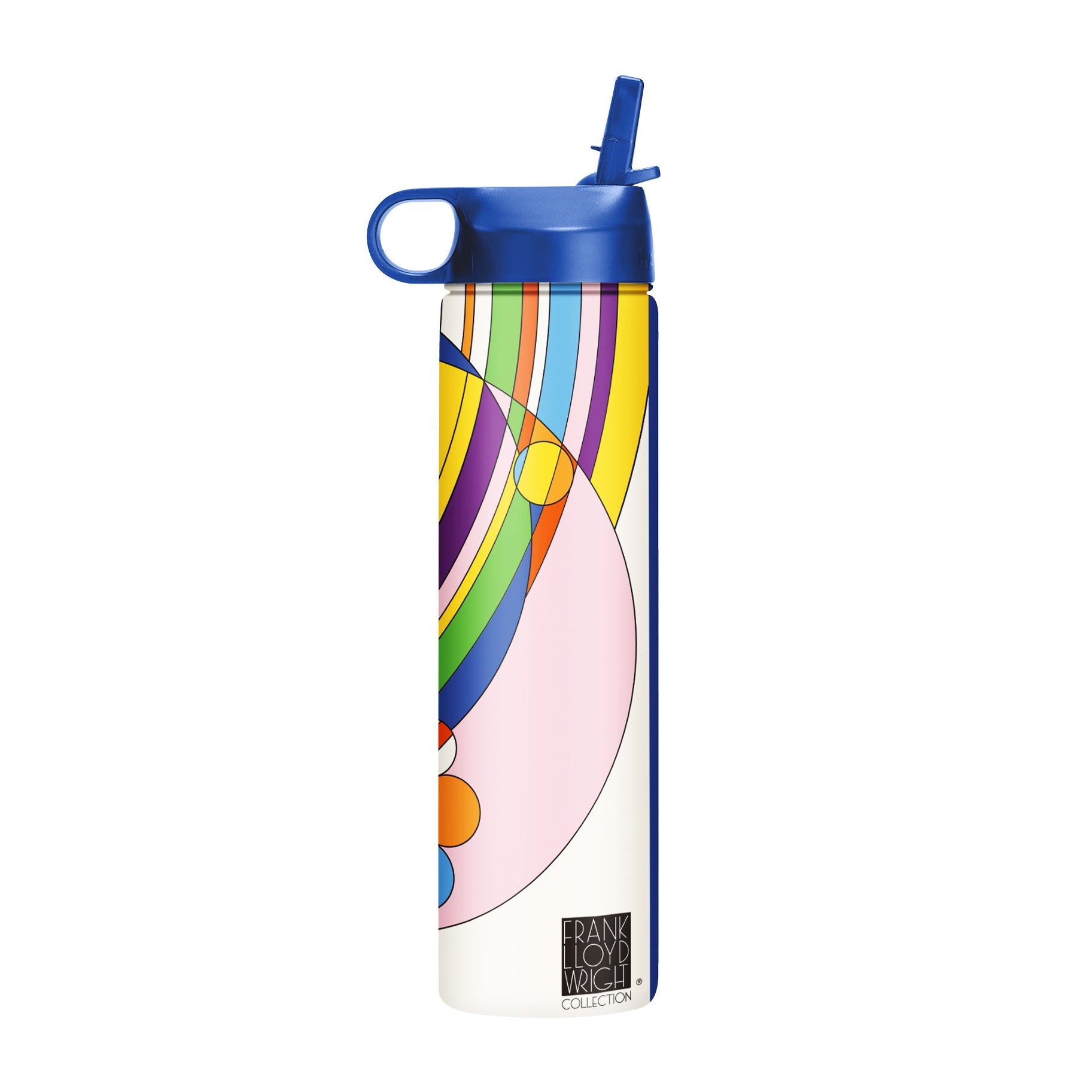 24 oz Water Bottle - Frank Lloyd Wright "March Balloons"