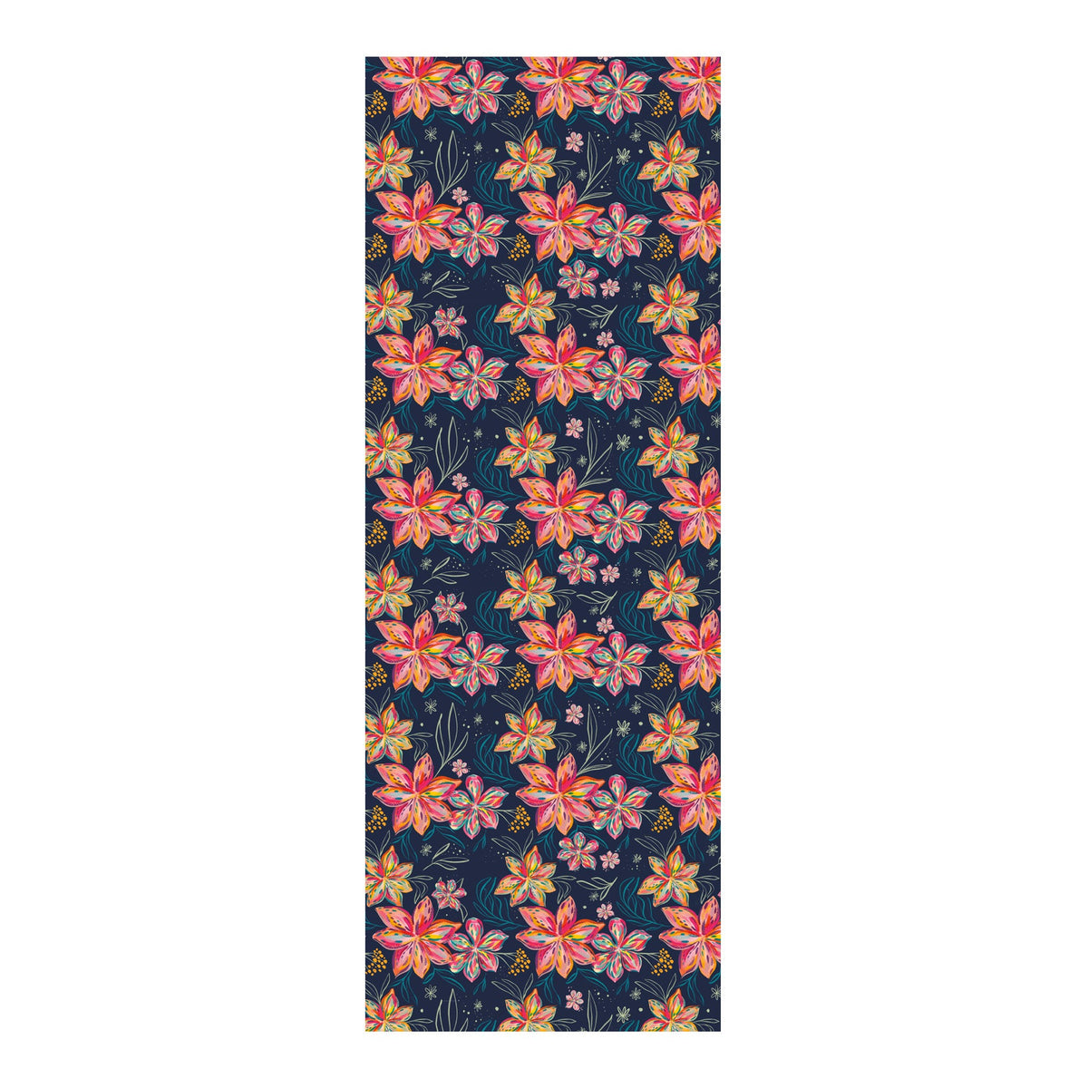 EttaVee's Bold Flowers Silk Blend Shawl – Lightweight Dressy Wrap for Women
