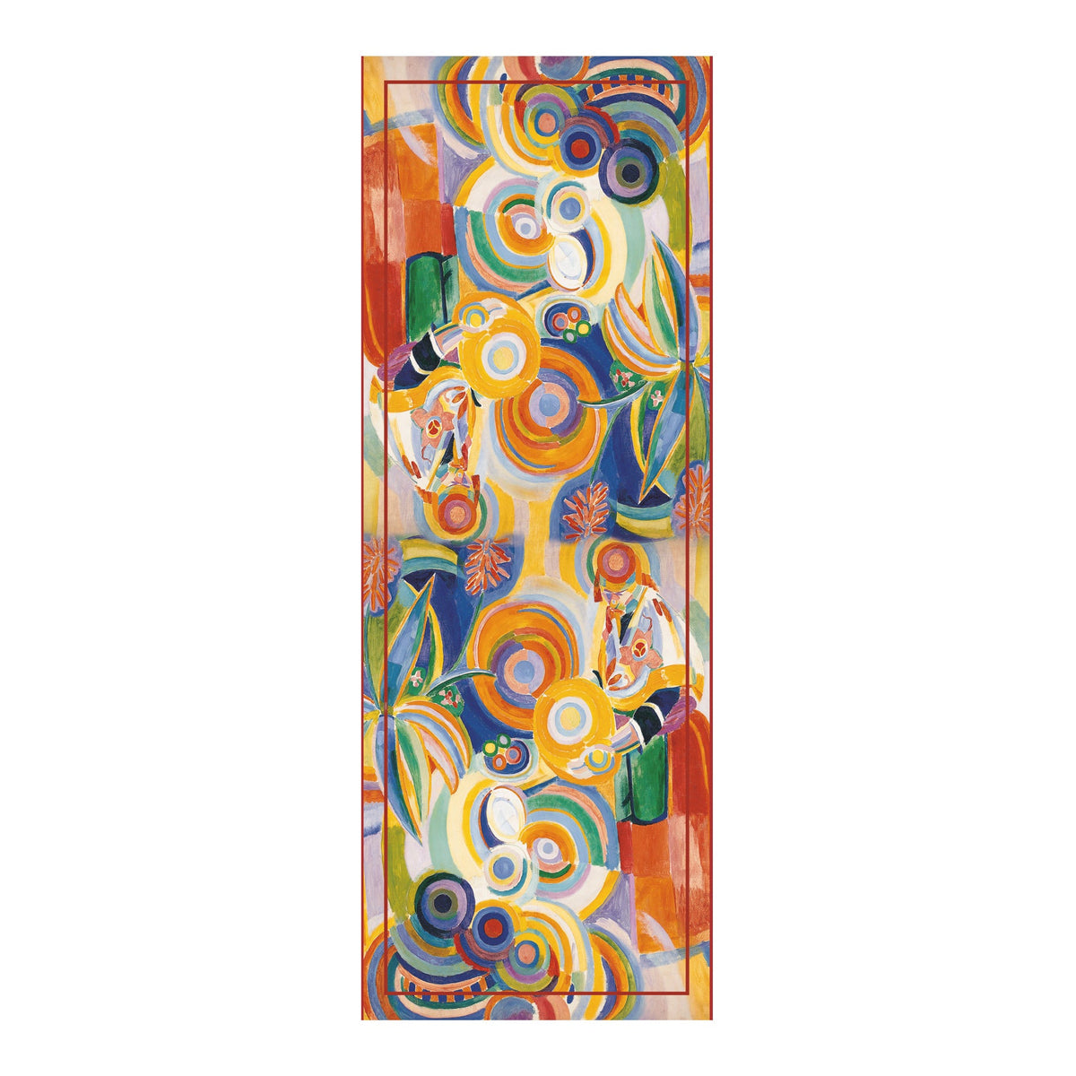 Delaunay Portuguese Woman Silk Blend Shawl – Lightweight Dressy Wrap for Women