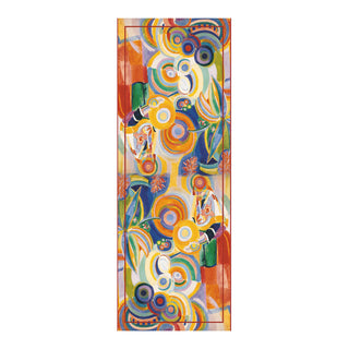 Delaunay Portuguese Woman Silk Blend Shawl – Lightweight Dressy Wrap for Women