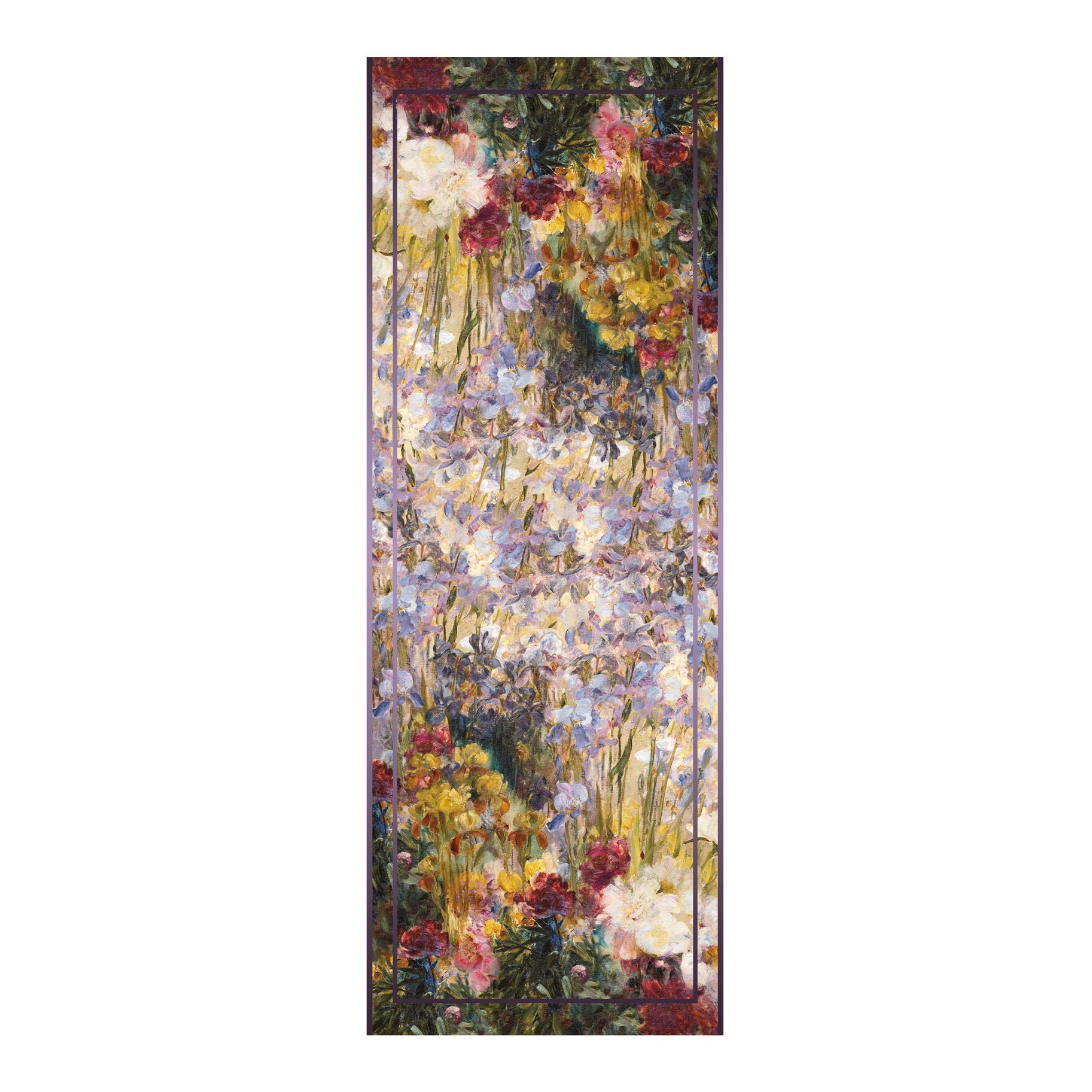 Tiffany Peonies & Iris   Silk Blend Shawl – Lightweight Dressy Wrap for Women