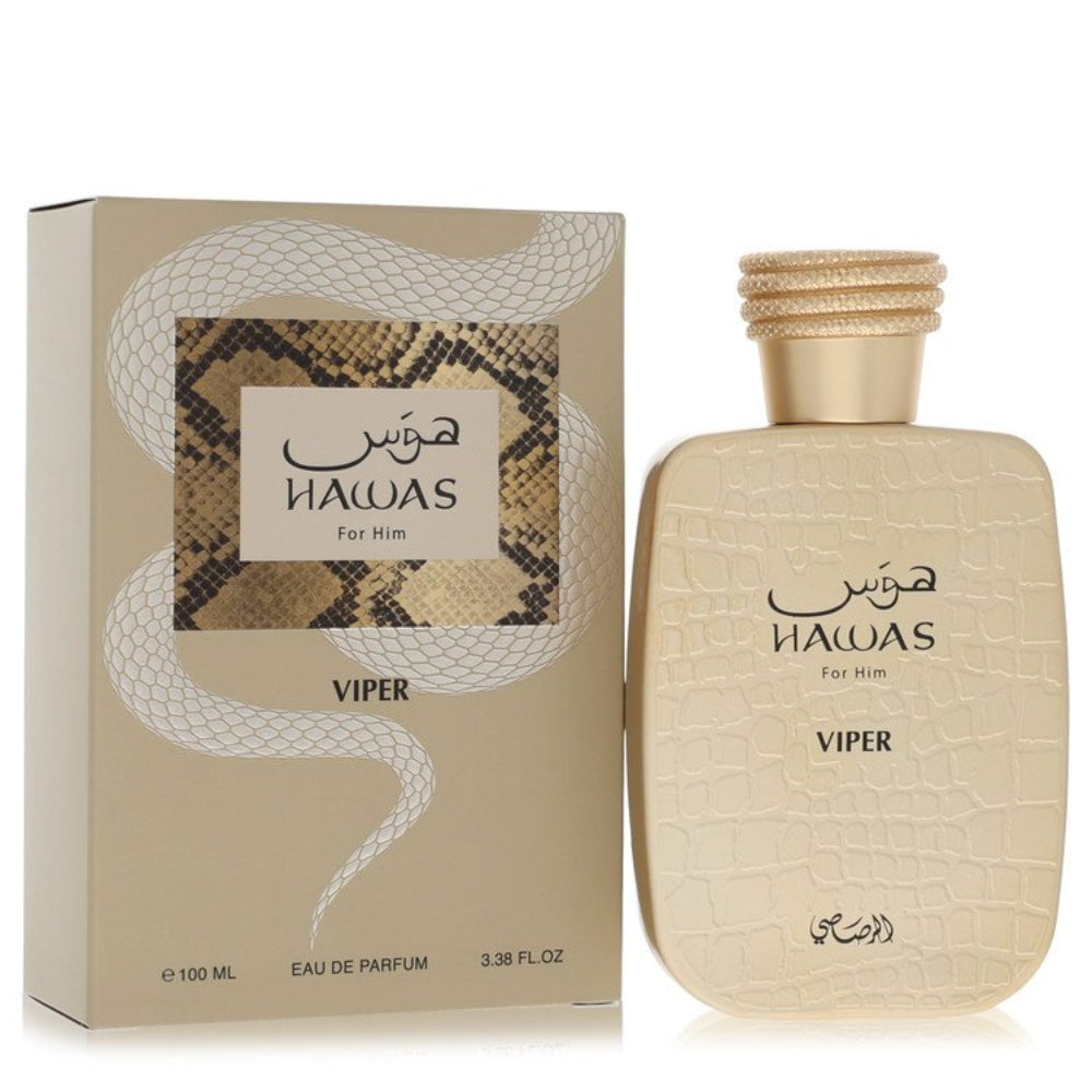 Rasasi Hawas Viper Eau de Parfum Spray for Men 3.38 oz