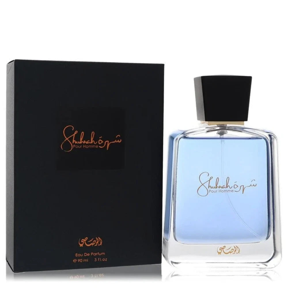 Rasasi Shuhrah Pour Homme Eau de Parfum Spray for Men 3.0 oz