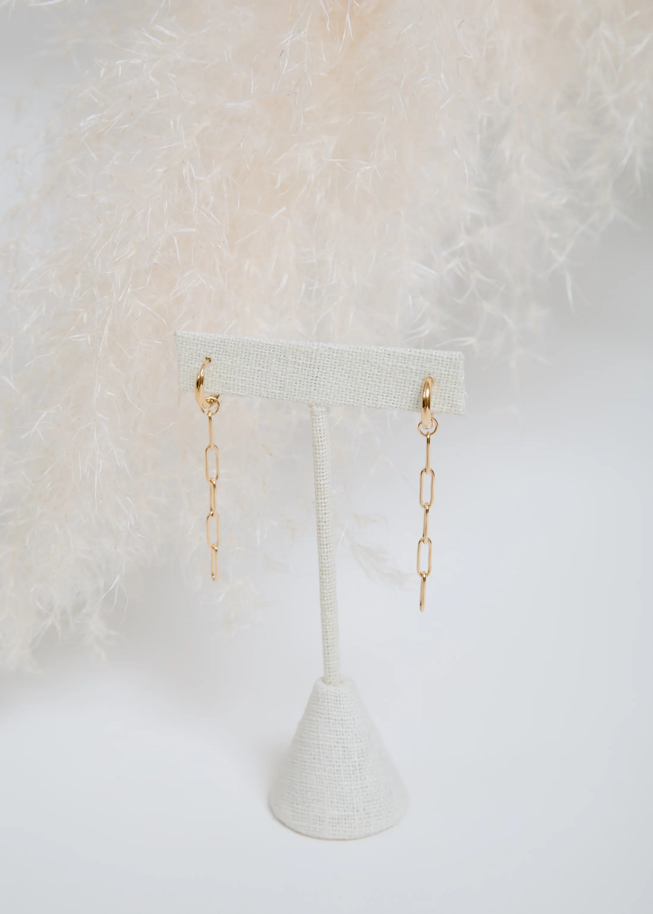 Raven Gold Earrings