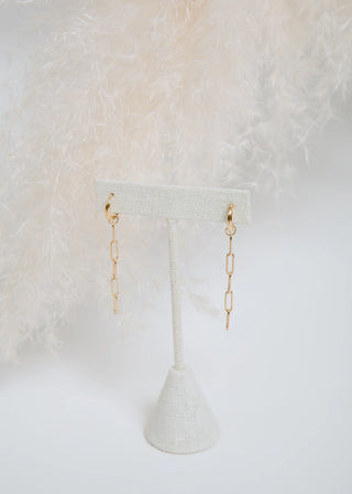 Raven Gold Earrings