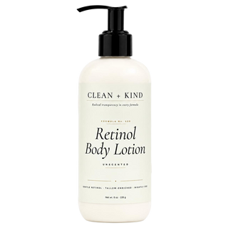 Retinol Body Lotion, 8 oz — Grass-Fed Tallow, Niacinamide, Shea, Jojoba, & Hyaluronic Acid