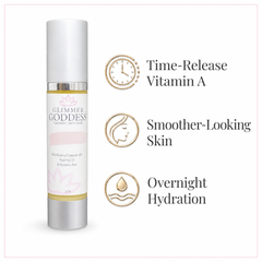 Organic Vitamin A Microcaps Night Cream – Brightening Anti-Aging Treatment