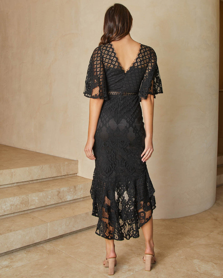 Reyna Dress - Black - Glamourous Grace