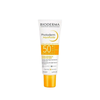 Bioderma Photoderm Aquafluide SPF 50+ Sunscreen Cream - Lightweight, Matte Finish, High Protection - Glamourous Grace