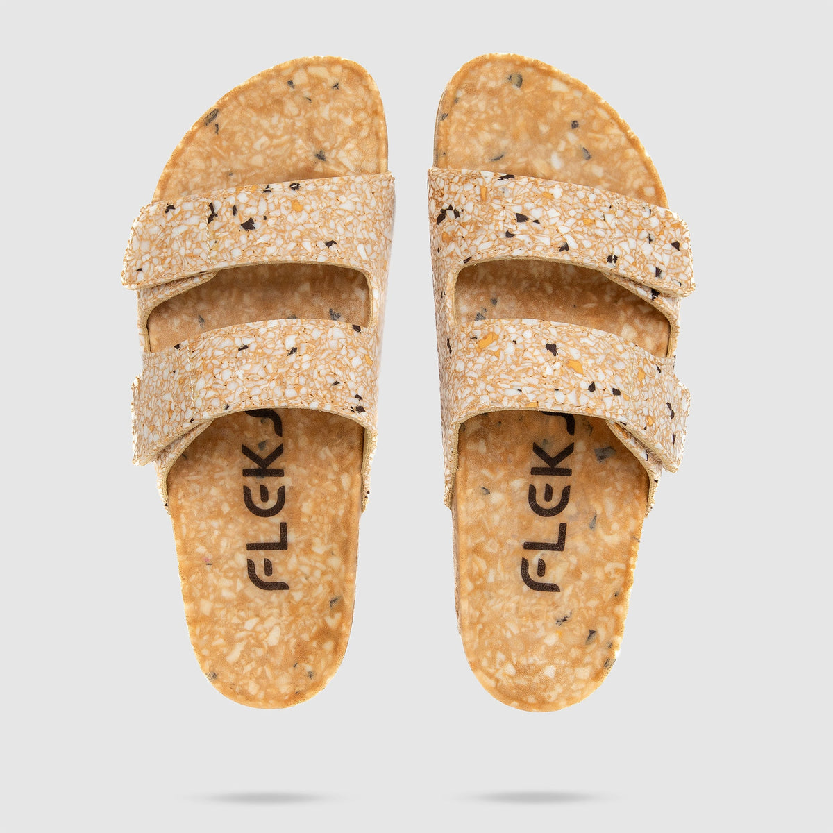 Riviera Sandal Fleks On Fleks - Morning Coffee - Glamourous Grace