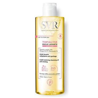 Svr Topialyse Lavender Oil Body Wash 400Ml - Gentle, Moisturizing Body Cleanser for Sensitive Skin - Glamourous Grace