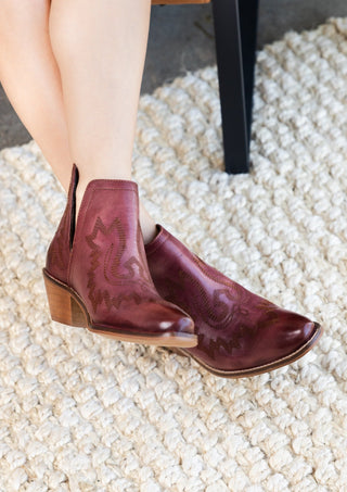 Kickin' Booties in Burgundy - Glamourous Grace