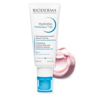 Bioderma Hydrabio Perfecteur Moisturizing Cream with SPF 30 - Hydrating Skincare for Sensitive Skin, Dermatologically Tested - Glamourous Grace