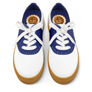 Saddle Blue Women's Casual Sneakers