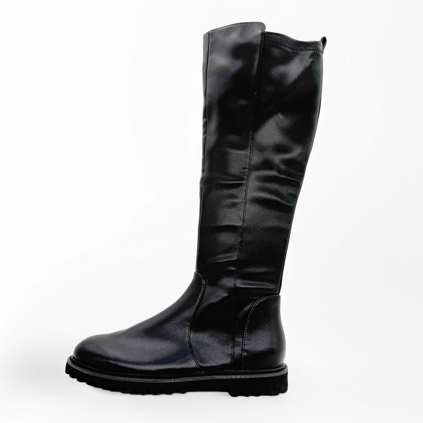 Sasha Leather Stretchboots - Glamourous Grace