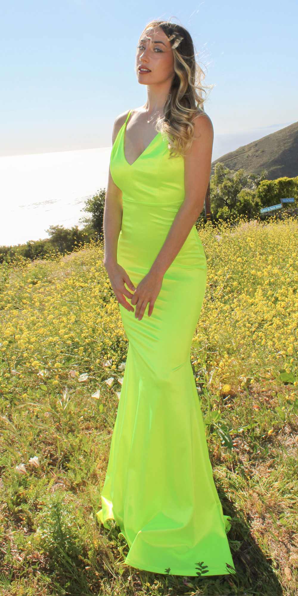 Astee SE016 Long Fitted Semi Formal Gown by Cinderella Divine - Glamourous Grace