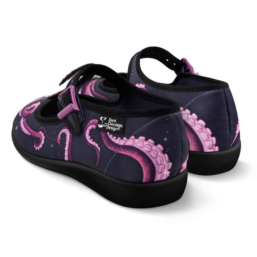 Sea Demon Women's Mary Jane Flats - Glamourous Grace
