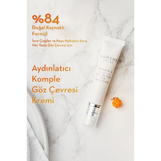 Lumene Bright Eyes All-In-One Multi-Purpose Eye Cream - Anti-Aging, Brightening, Vegan Formula for All Skin Types - Glamourous Grace