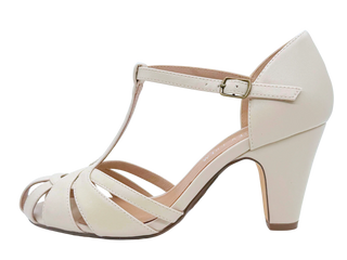 Sergi T-Strap Heels - Glamourous Grace