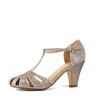 Sergi T-Strap Heels - Glamourous Grace