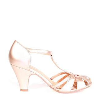 Sergi T-Strap Heels - Glamourous Grace