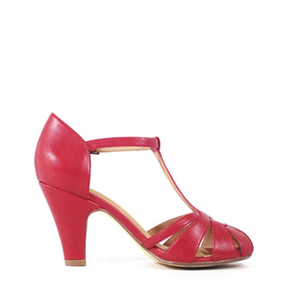 Sergi T-Strap Heels - Glamourous Grace