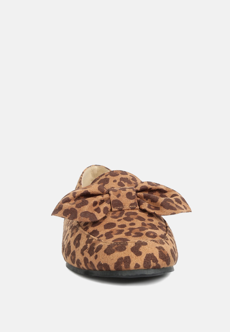 Remee Front Bow Loafers - Glamourous Grace
