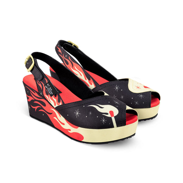 She's On Fire Women's Sandal - Glamourous Grace
