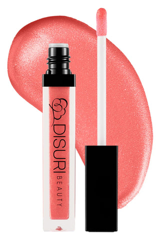 DISURI Beauty Shimmer Blast Lip Gloss - Champagne Kiss (S4)