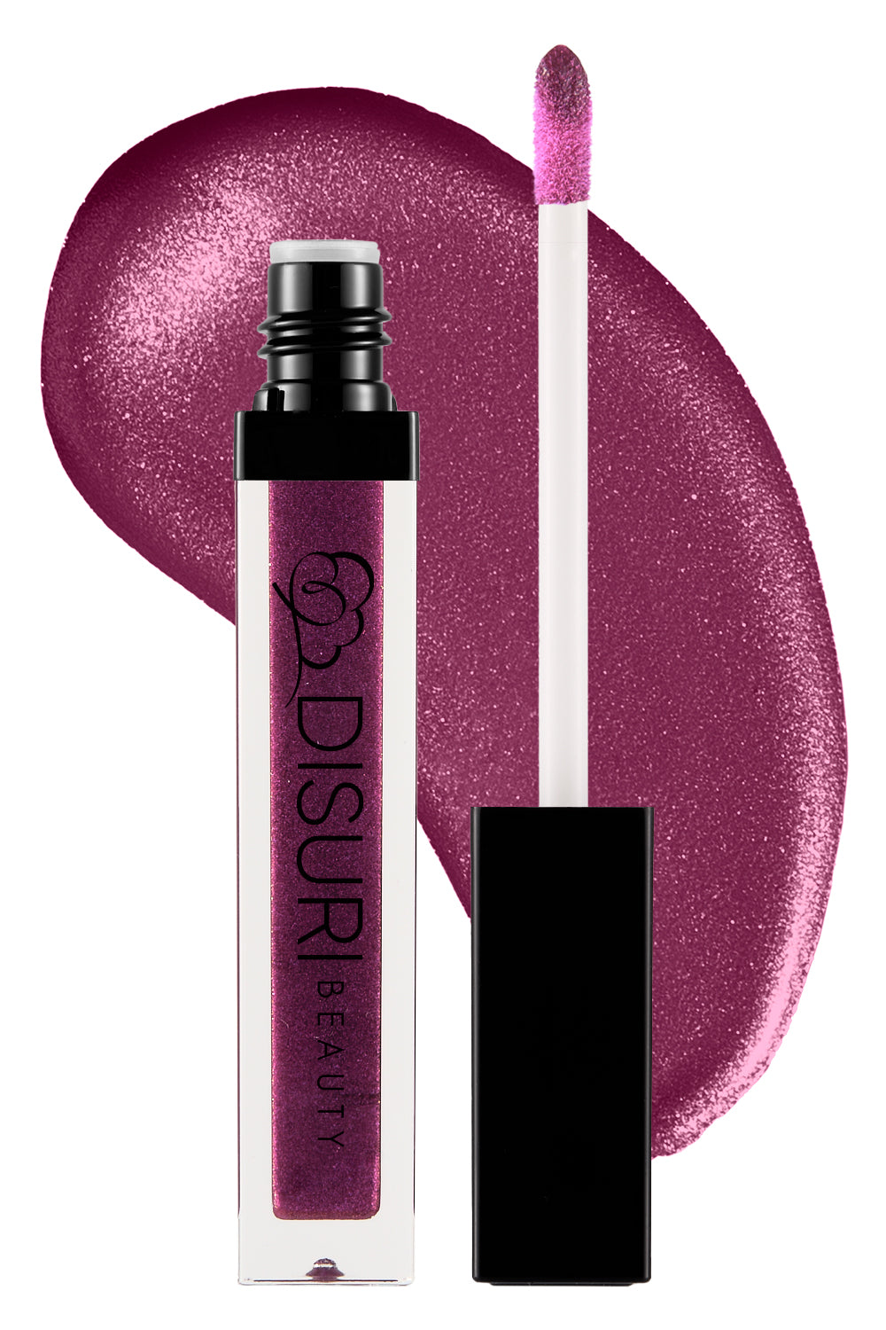 DISURI Beauty Shimmer Blast Lip Gloss - Berry Kiss (S53)