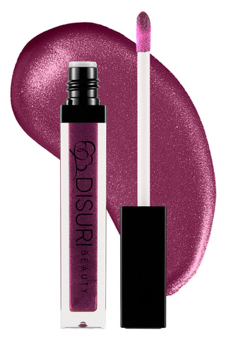 DISURI Beauty Shimmer Blast Lip Gloss - Berry Kiss (S53)