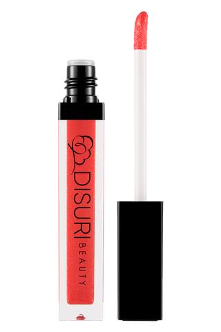 DISURI Beauty Shimmer Blast Lip Gloss - Sunset Glow