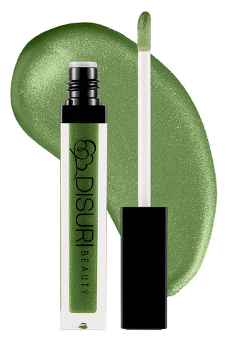 DISURI Beauty Shimmer Blast Lip Gloss - Green Crush (S71)