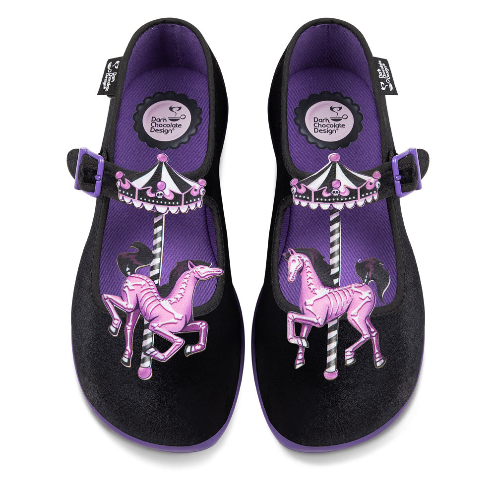 Spectral Ride Women's Mary Jane Flats - Glamourous Grace