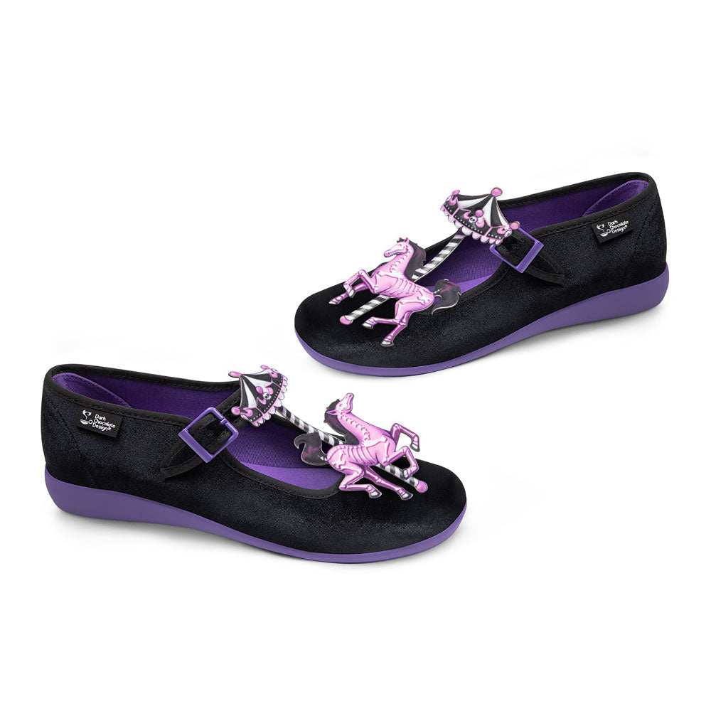 Spectral Ride Women's Mary Jane Flats - Glamourous Grace