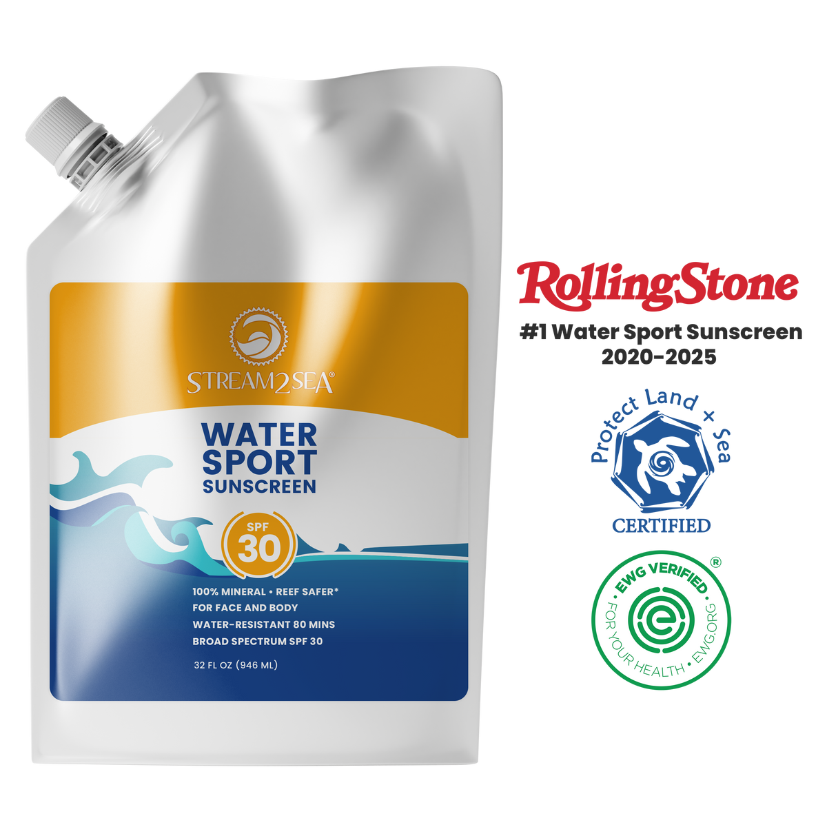 Water Sport Sunscreen SPF 30 Refill - Glamourous Grace
