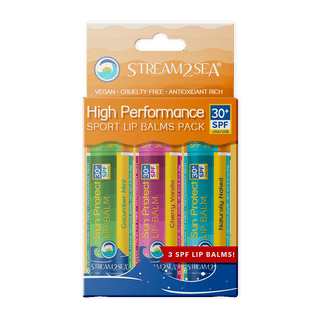 Sun Protect Lip Balm 3 Pack - Glamourous Grace